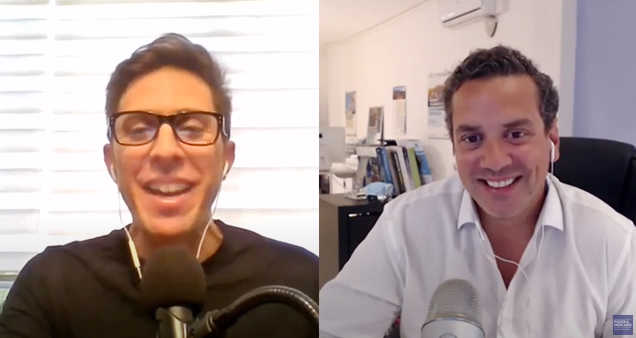 Fotograma videocast mercados financieros Hugo Ferrer y Mauricio Ríos